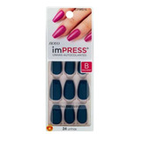 Unhas Kiss Autocolantes Bipam516br Bailarina Sapphire