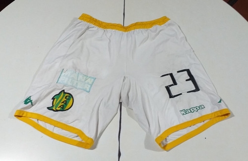 Aldosivi Pantalón Short Marca Kappa #23 Talle Xl Detalles