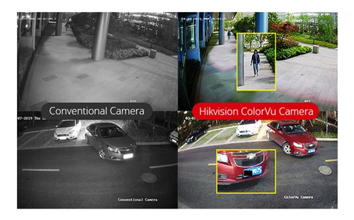 Kit Hikvision Dvr 2mpx 8ch+ 8 Camaras Full Color En La Noche