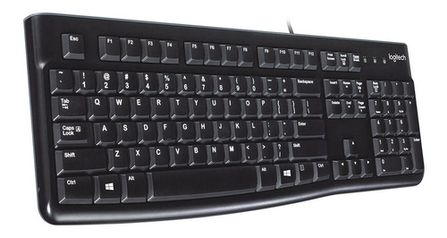 Teclado Logitech K120 Usb Español Resistente Antiderrames