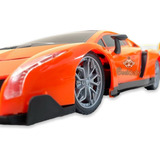 Carro Carrinho Controle Remoto S Fio Volante Movimento Pedal Cor Laranja Personagem Sport