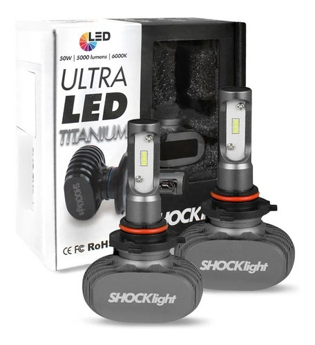 Kit Ultra Led Titanium Shocklight 10000lumens 12/24v