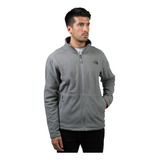 Polerón Texture Cap Rock Full Zip Gris