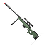 Rifle Airsoft P2703g Resorte Mira Punto Verde Bbs 6mm Xtr C