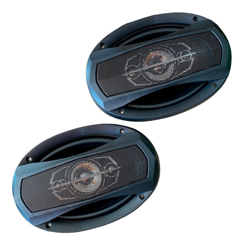 Parlantes Para Auto 6x9 PuLG 800w 3 Vias 6995fct Premium