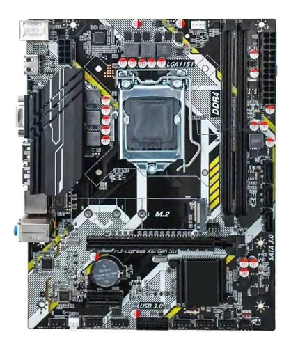 Placa Base De Ordenador H310a4 Lga1155 Ddr4x2 64g Con Ranura