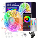 Tiras Led Bluetooth Rgb Luces App Control Multicolor 20m