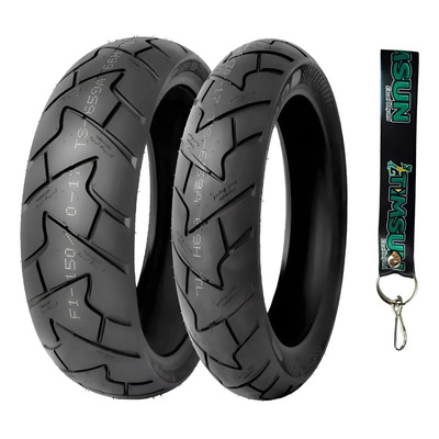 Llantas Timsun 120/80-18 62h + 90/90-18 51p Ts-659 Tubeless