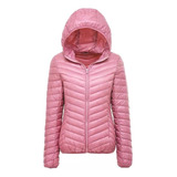 Campera Puffer De Dama Mujer Con Abrigo Importada Inflable