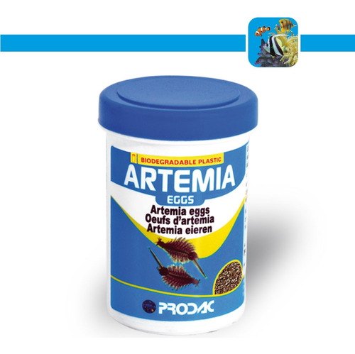 Prodac Huevos Artemia 20gr Liofilizado 100% Natur Pez Marino