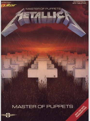 Metallica Master Of Puppets * Partituras Tablaturas Guitarra