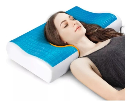 Almohada De Gel Ortopédica Lemman Contour Bed Pillow