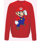 Moleton Flanelado Mario Broz ( Infantil )