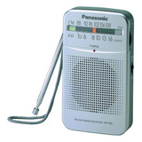 Radio De Bolsillo Am/fm Plateado Rfp50d