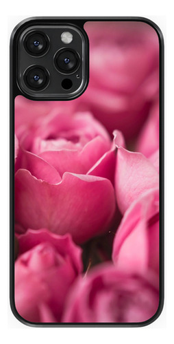 Funda Compatible Con Huawei De Mosaico Flores Rosas #5
