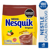 Nesquik Chocolate Cacao En Polvo Chocolatada X6 Unidades
