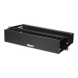 Wmp1e Organizador De Cables Horizontal Doble Para Rack, De 1