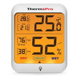 Thermopro Tp53 - Termómetro Higrómetro Digital Para Interior