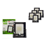 Reflector Led Luminaria 20w/200w Uso Exterior Ip65 6 Piezas