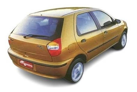 Parachoque Trasero Fiat Palio Fire Fase 1 2001 Al 2006 Foto 4