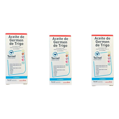 Aceite De Germen De Trigo Vitamina E 50 Ml Tornel Pack C\u002F3  | Envío gratis