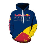 Sudadera Red Bull Infiniti Racing Hombre Mujer Estampado Com