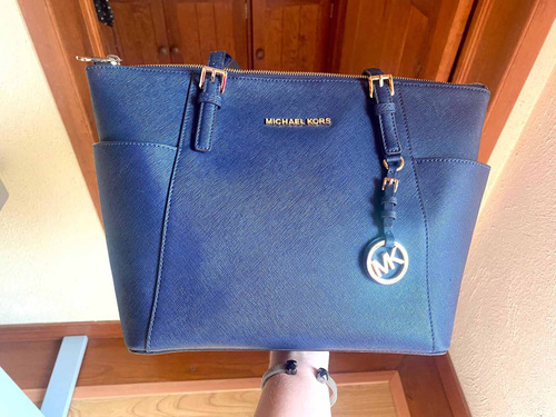 Bolsa Michael Kors Original Azul Marino