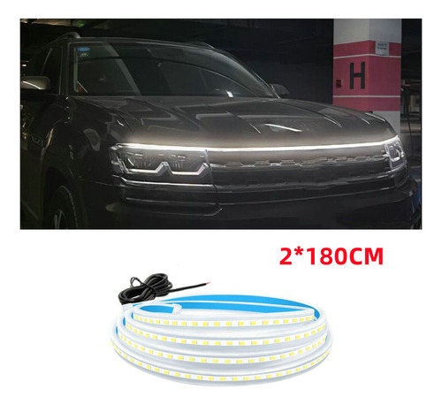 Tira De Luces Led Diurnas Para Capó De Coche De 360 Cm Y 12