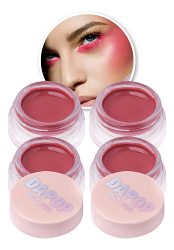 Rubor En Crema Gel Cremoso Jelly Blush Dapop 