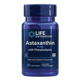 Life Extension Astaxantina Con Fosfolípidos  4mg 30 Softgels