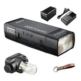 Godox Ad200 Ttl 2.4g Hss 1 / 8000s Luz De Flash De Bolsillo