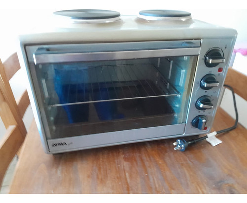 Horno Eléctrico Grill Capacidad 40 Litros Con Anafes Atma