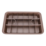 Molde Para Hornear, Cocina, Hogar, Acero Al Carbono, Cuadrad