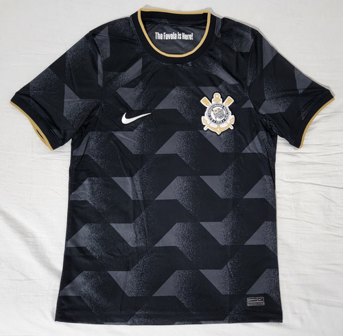 Camisa Nike Corinthians - Away 22/23 - Preta - Original