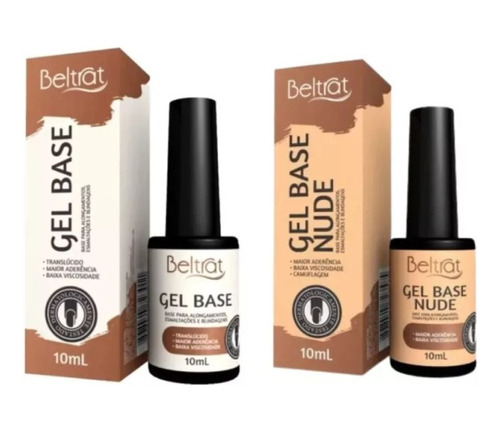 Kit Gel Base + Gel Base Nude 10ml - Beltrat