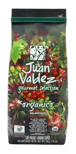 Café Tostado Molido Organico Juan Valdez 283 G