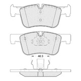 Pastilla De Freno Bmw --serie 1 118d - 120d - 125d I 2010/ D