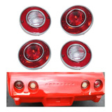 4 Luces Traseras Y Luces De Respaldo Para 1975-1979 Corvette