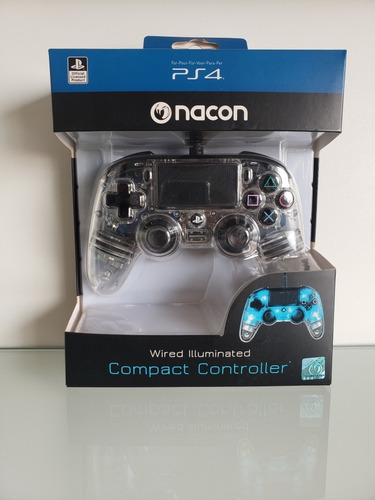Controle Ps4 Nacon Wired Illuminated Compact Controller