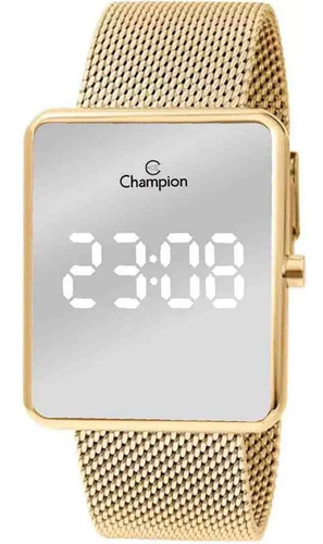 Relógio Digital Champion Feminino Prova D'água C/luz De Led