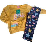 Conjunto Moletom Infantil Feminino 