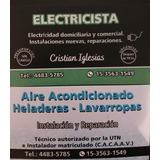 Refrigeracion Tecnico Matriculado, Electricista 