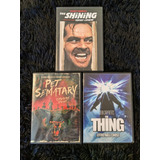 Dvd Reg 1_ Terror 80s_ The Shining, Pet Sematary & The Thing