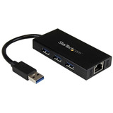 Usb 3.0de Aluminio Con Cable Concentrador De 3puertos /v