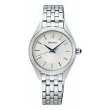 Reloj Seiko Mujer De Acero Clasico Sumergible + Regalo !