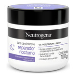 Crema Hidratante Facial Neutrogena Reparador Nocturno 100 G 
