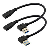 Cable Usb C, Conector Usb Tipo C Hembra A Usb 3.0 Macho, Ada