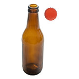 Botella Cerveza Artesanal Vidrio 330 Cc X 24 Con Tapa Corona