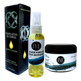 Kit Jye Hidratante Protector Rosa Mosqueta Crema Y Aceite