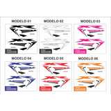 Kit Adesivos Faixa Xr 250 Tornado -modelo Original Argentina